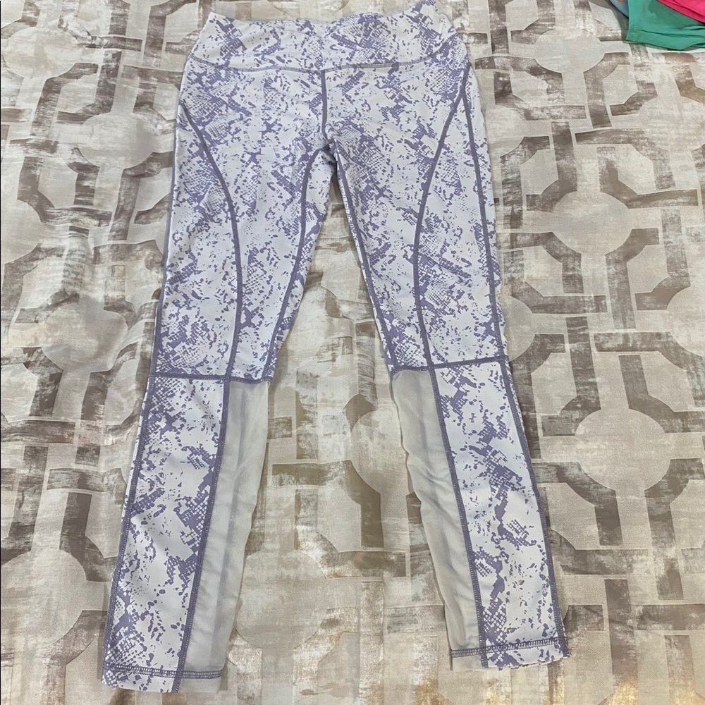 Alana Python Print Leggings M - image 1